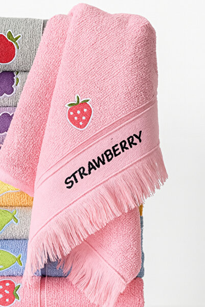 Mokita Home Set of 12 100% Cotton Fruit Embroidered Kitchen Towels 30X50