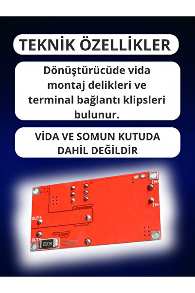 Arduino Xl4015 Dc-dc Ayarlanabilir Voltaj Düşürücü 2 adet
