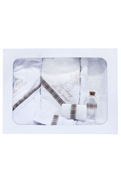 OEM Set botez personalizat format din 6 piese cu broderie „Cu dragoste de la ...
