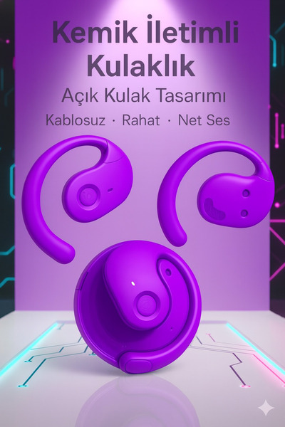 Dimute Shop JM13 Kablosuz Kulaklık – Mini Kulak İçi & Kancalı Tasarım | Stereo Ses & Oyun Modu