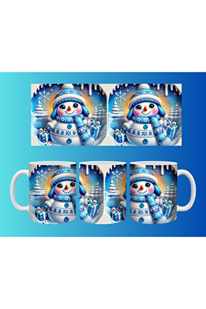 Evion New Year and Christmas Concept Mug – Colorful Custom Print Design