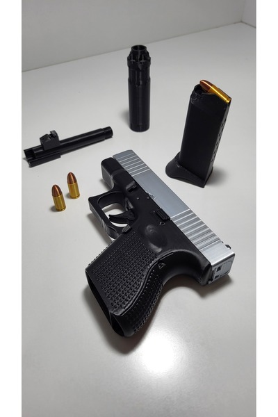 YTECH Glock 26 Oyuncak Maket 3D Baskı