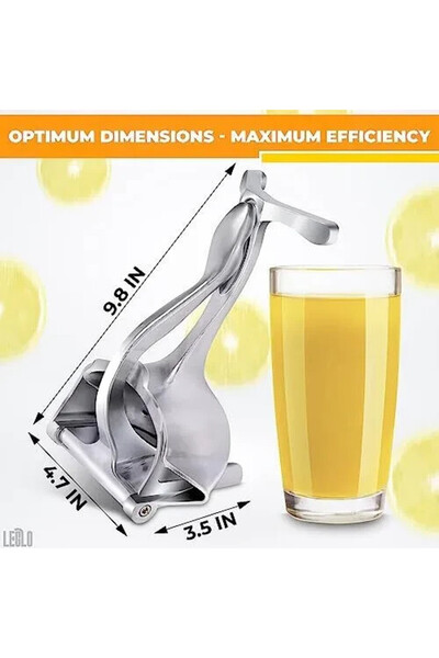 Twinkle Mart Hand Press Juicer Citrus Squeezer - Cold Press Juice Large Citrus Extractor