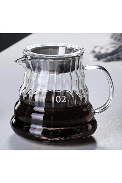 LUXURY V60 drip coffee server, three sizes: 700ml, 500ml, 300ml