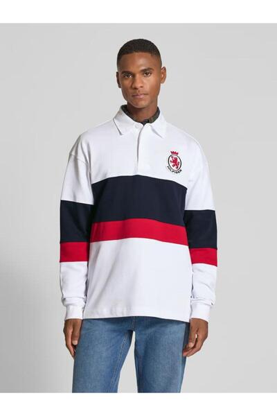 Tommy Hilfiger Rwb Crest Rugby Men's Sweatshirt Mw0Mw40869