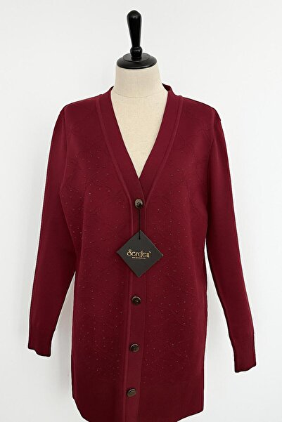 SERDEN Cardigan cu nasturi în față