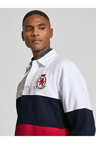 Tommy Hilfiger Rwb Crest Rugby Men's Sweatshirt Mw0Mw40869