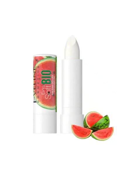 Eveline Cosmetics Balsam de buze Eveline Extra Soft Bio cu pepene verde