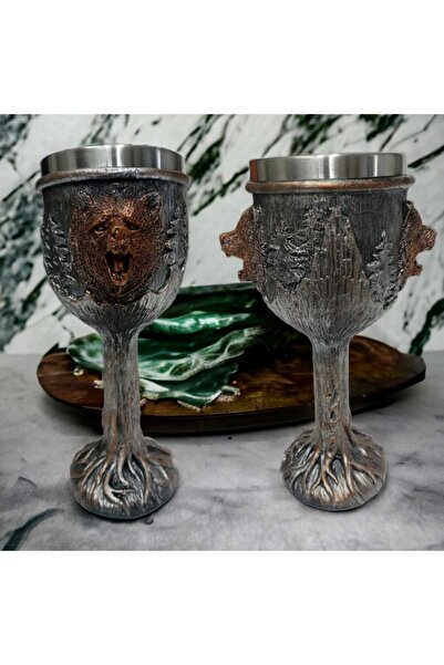 kamptek kamp teknolojisi Camping nature stainless steel bear-shaped design mug - single