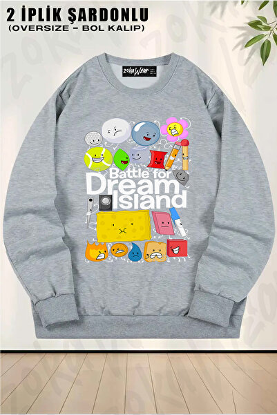 ZOKAWEAR Poster BFDI cu formă liberă unisex cu imprimeu Design supradimension...