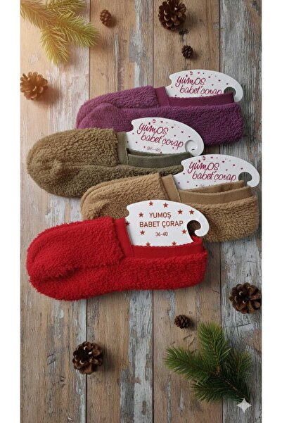 AYKUT YUMOŞ PATİK, PELÜŞ 4 LÜ SET