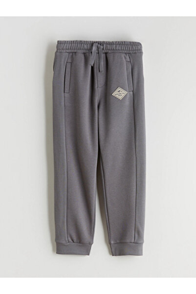 LC Waikiki LCW Kids Γκρι ελαστική μέση για αγόρια Jogger Sweatpants