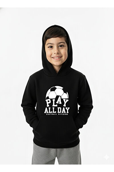 Let's Wear Play football Printed premium for kids 3. Thread compact sweatshirt