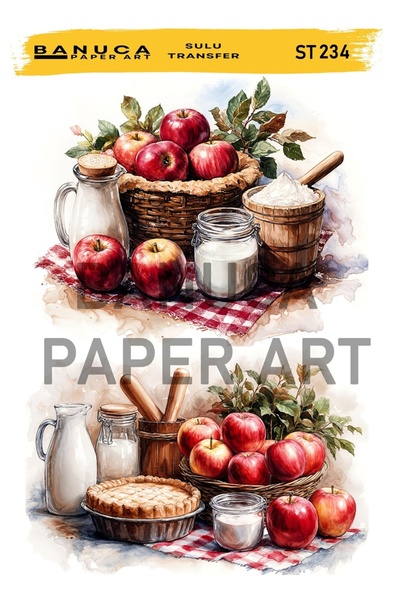 MyHobby Sulu Transfer Kağıdı Banuca ST-234 25×35 cm