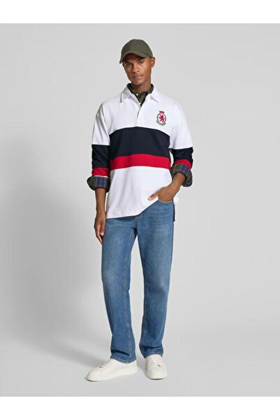 Tommy Hilfiger Rwb Crest Rugby Men's Sweatshirt Mw0Mw40869