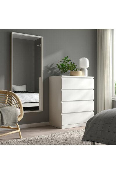 IKEA Mirror, White, 65x150cm