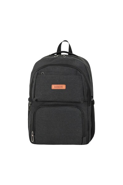 ZS DEMİR Travel and School Backpack Black