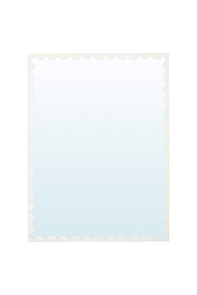 IKEA Mirror, White, 30 x 40 cm