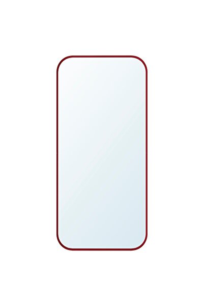 IKEA Mirror, Red, 28 x 60 cm