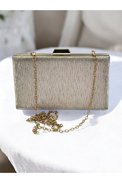 Biçanta Geantă de seară cu model cu dungi laser auriu, portofoliu pentru nunta de noapte, nuntă, logodnă, absolvire