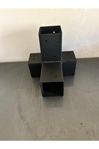 denizwelding PERGOLA ÇARDAK SUNDURMA GARAJ İÇİN ÜST ORTA T BAGLANTI BRAKETİ 90X90X2.5MM PROFİL