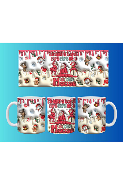 Evion New Year and Christmas Concept Mug – Colorful Custom Print Design