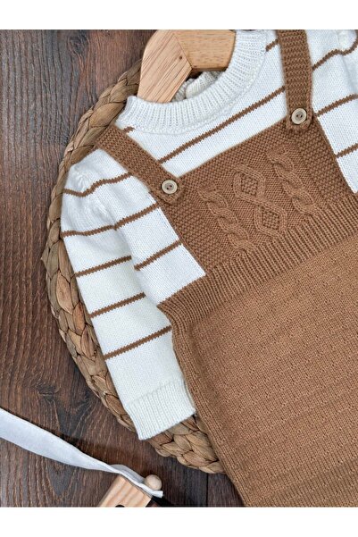 Kids Kingdom Cotton Knitwear Hat Jumpsuit 2-Piece Baby Boy Set