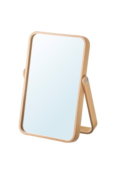 IKEA IKORNNES Table mirror, ash, 27 x 40 cm