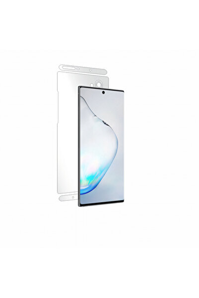 Smart Protection Folie de protectie Samsung Galaxy Note 10 Plus compatibila cu Silicone Case - folie