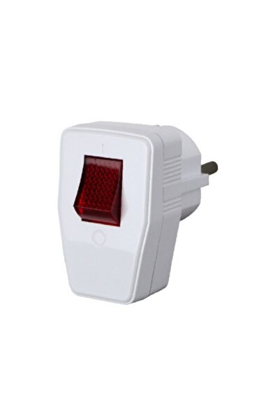 Klaus 6 Pieces, Grounded Plug With Switch, KE30112 (24/240)