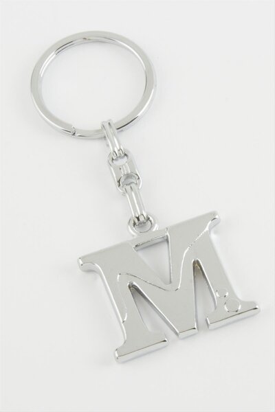 ZERO LAND سلسلة مفاتيح معدنية مع حرف (222716) -P