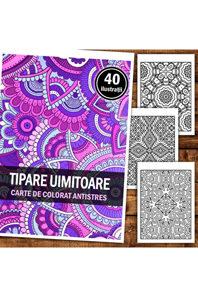 Legendary Gifts Carte de pictura, 40 de ilustratii Tipare uimitoare