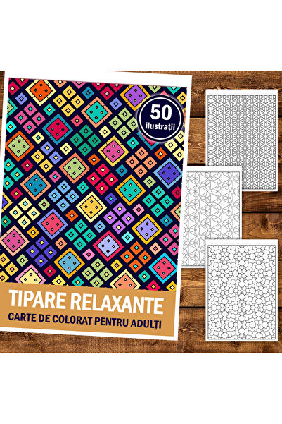 Legendary Gifts Carte de pictura, 50 de ilustratii, Tipare relaxante