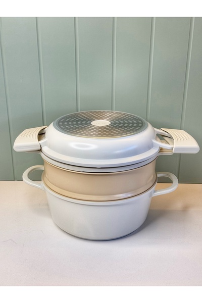 dunyazuccaciye Pienza Döküm Çok Amaçlı Tencere Seti