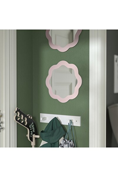 IKEA PRUNKHALLON Mirror, light pink, 40 cm