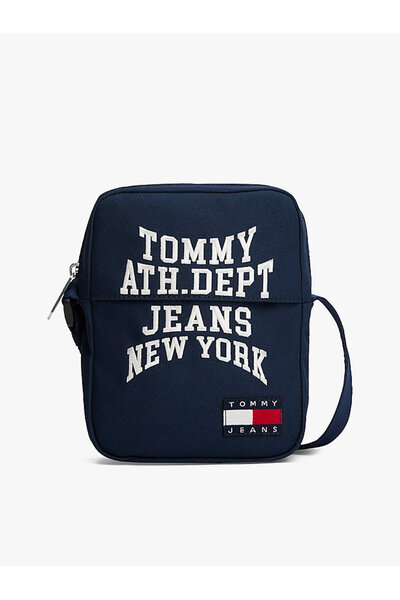 Tommy Hilfiger Erkek Mavi Çapraz Askılı Çanta