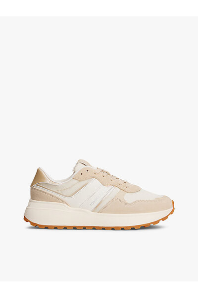 Tommy Hilfiger Kadın Bej Sneaker