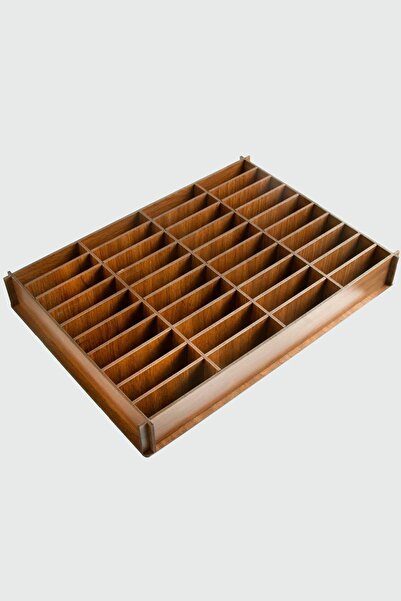 ZERO LAND Suport pentru brățări din lemn MTXDPN 40 buc (173518) - maro