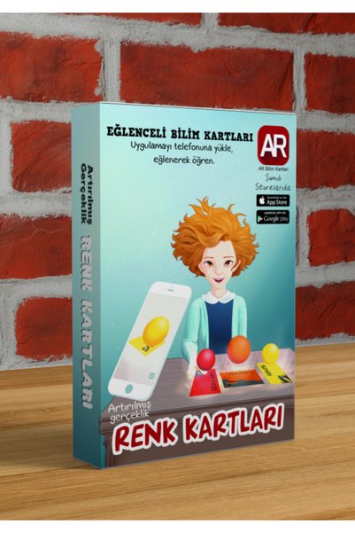 TRT ÇOCUK PIRIL Augmented Reality (Ar) Supported Color Cards