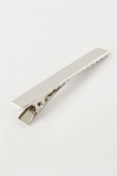 ZERO LAND Cataramă metalică MTXDPN 6,5 cm 1 (174659) Bucăți-Culoare argintie