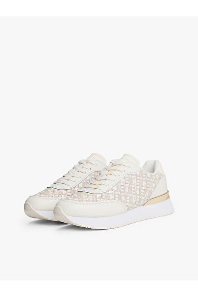 Tommy Hilfiger Kadın Beyaz Sneaker