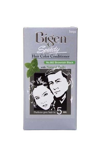 BİGEN Hair Dye Brown Black 882 - Quick Color Treatment