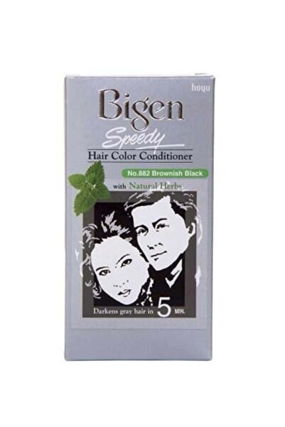 BİGEN Hair Dye Brown Black 882 - Quick Color Treatment