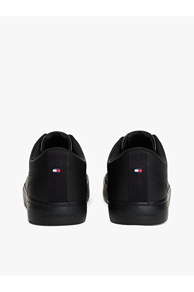 Tommy Hilfiger Erkek Siyah Sneaker