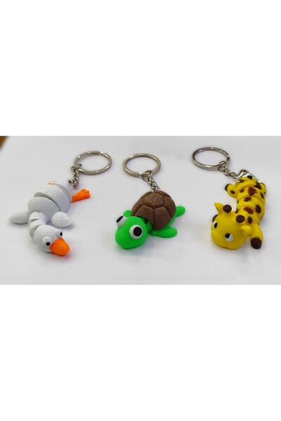 ada çanta kırtasiye Breloc din plastic din 3 piese model 3d AD966214