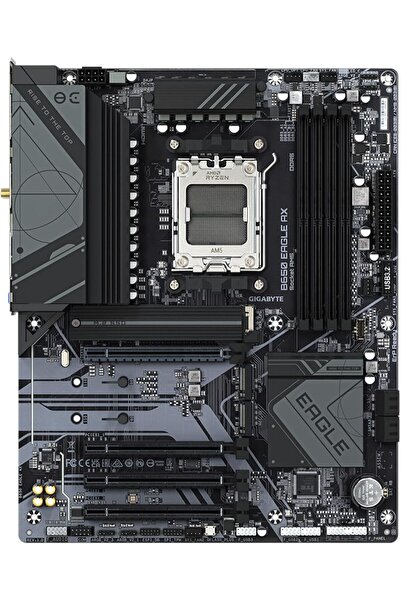 Gigabyte B650 EAGLE AX AM5 ATX DDR5 Motherboard (Wi-Fi 6E, PCIe 5.0, Triple M.2, USB 3.2 Gen2x2)