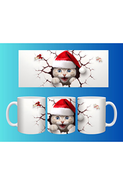 Evion كأس رأس السنة الجديدة مع القطط - تصميم خاص بنمط القطط اللطيفة 10