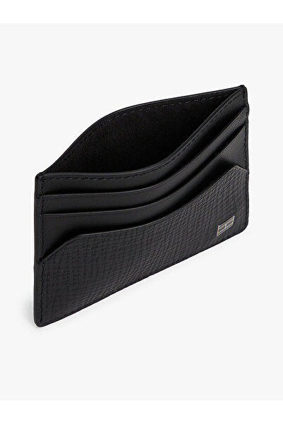 Tommy Hilfiger Pánský černý držák na karty