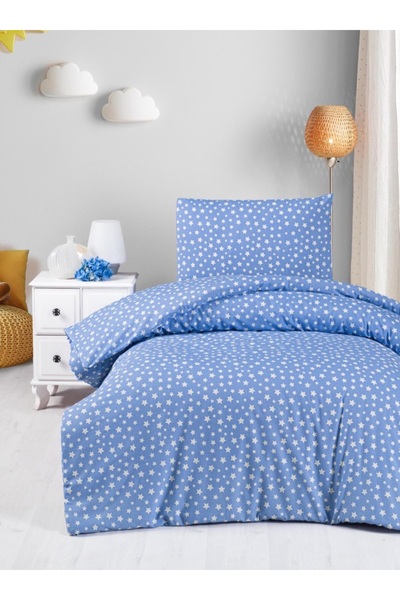 Loova Σετ παπλωματοθήκης Μονό " Θήκη παπλώματος + Σεντόνι με λάστιχο + Θήκη μ...