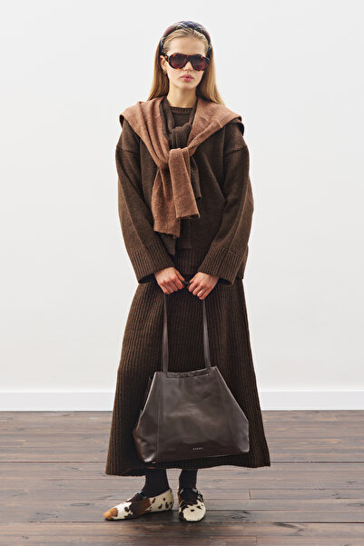 Manuka Chunky Oversized Sweater Brown